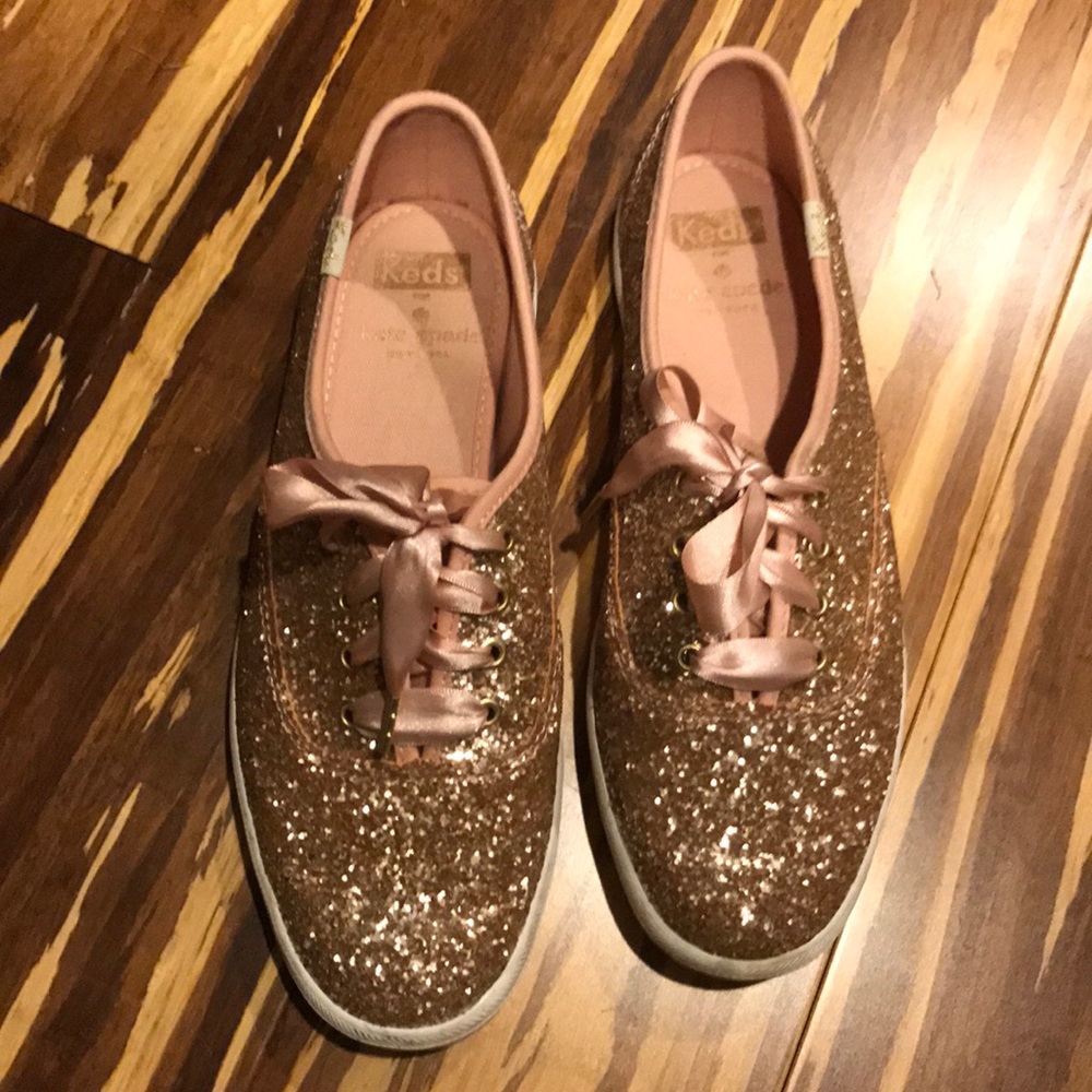 Kate Spade Rose Gold Keds